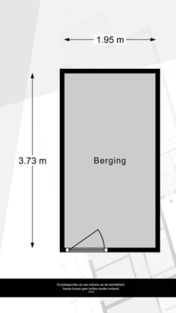 Floorplan - Merellaan 697, 3145 GC Maassluis